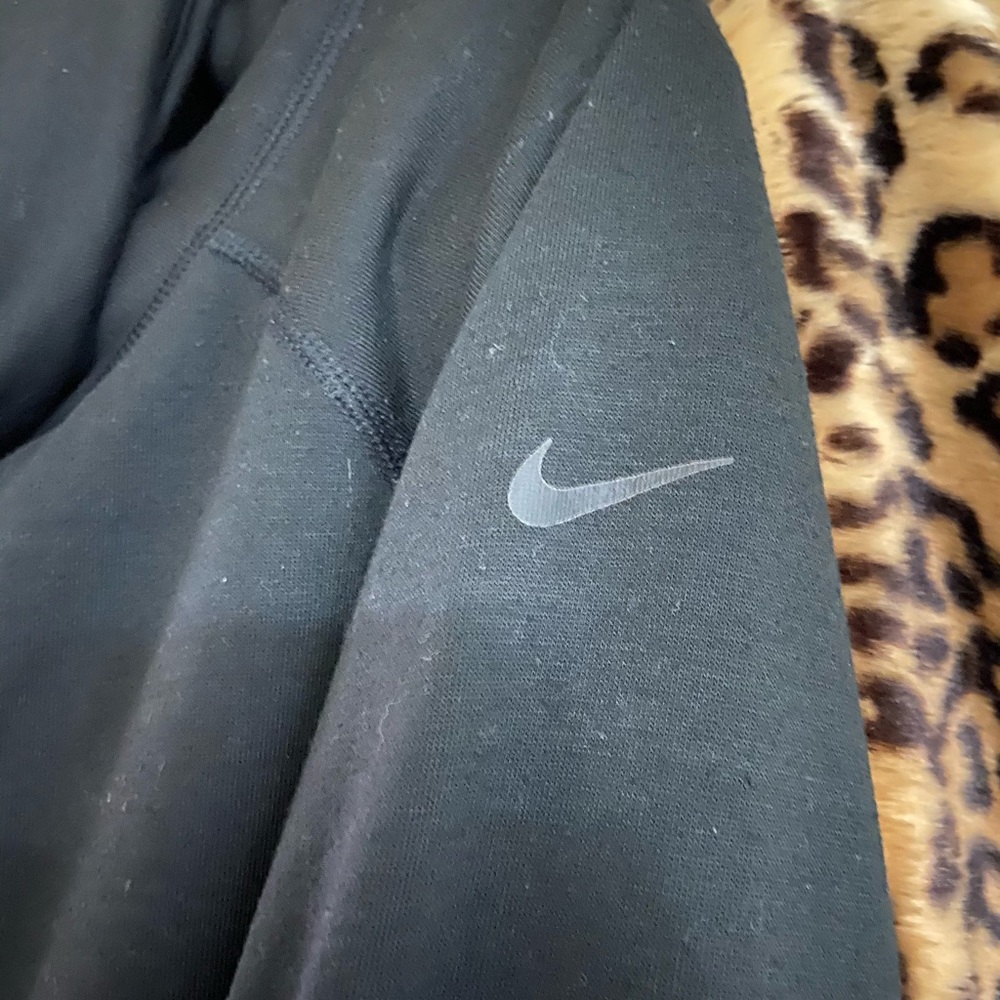 Black Cowl Neck Nike Sweatshirt - Picture 2 of 4
